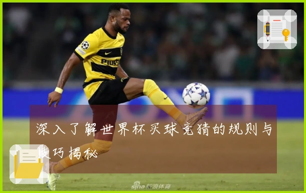 深入了解世界杯买球竞猜的规则与技巧揭秘