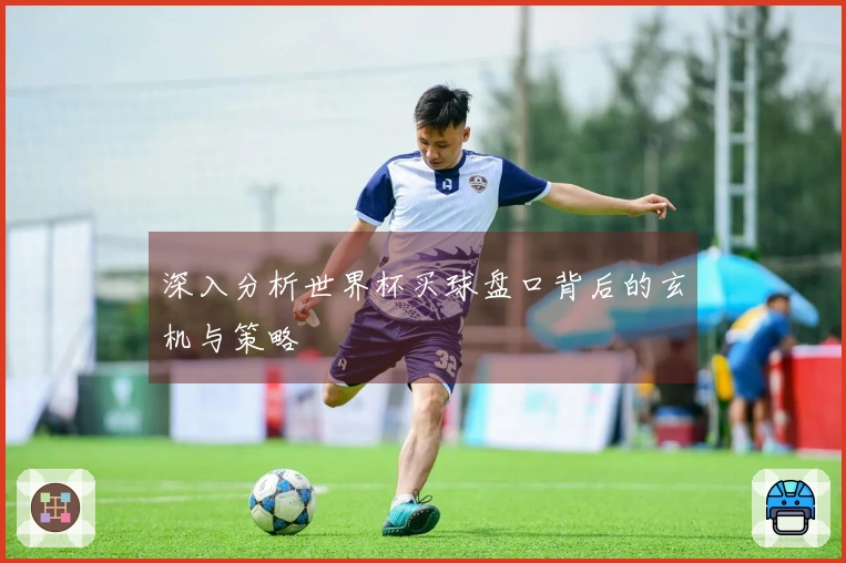 深入分析世界杯买球盘口背后的玄机与策略